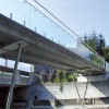 Fußgängerfertigteilbrücke  aus ultrahochfestem Faserbeton in Lienz